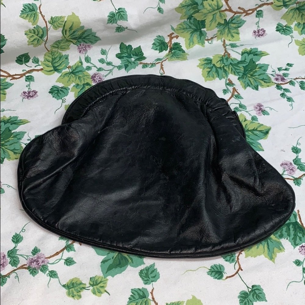 Cute vintage leather clutch repair/repurpose